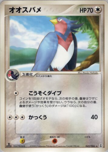 オオスバメ