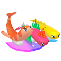 メガシャリタツ（たれたすがた）