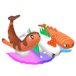 メガシャリタツ（たれたすがた）