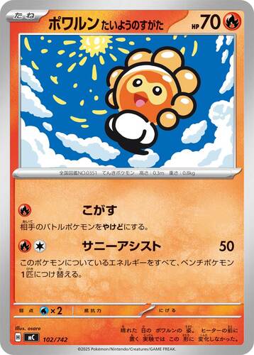 ポワルンたいようのすがた