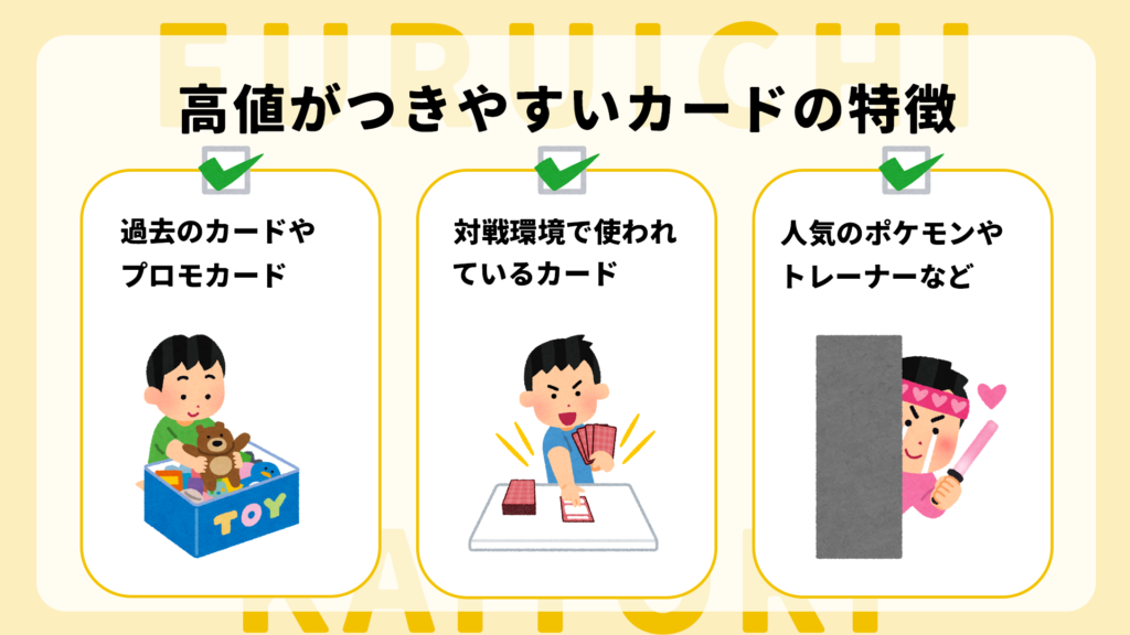 ふるいち宅配買取高値がつきやすい