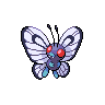バタフリー(ドット絵)