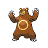 くまポケモン（ドット絵）