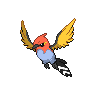 ヒノヤコマ(ドット絵)
