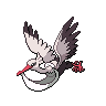 オトシドリ（ドット絵）