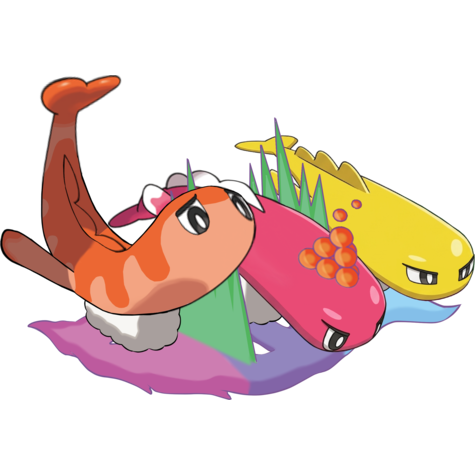 メガシャリタツ（たれたすがた）