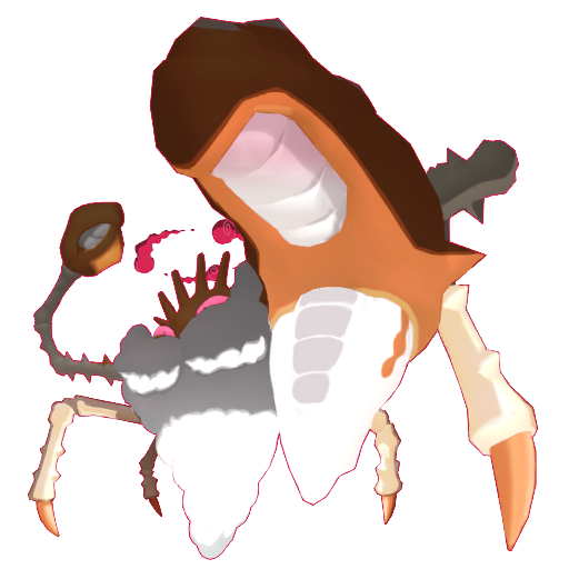 キングラー(キョダイマックスのすがた)