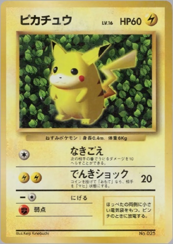 ピカチュウ(プロモ すぐわかるポケモンカードの遊びかた)