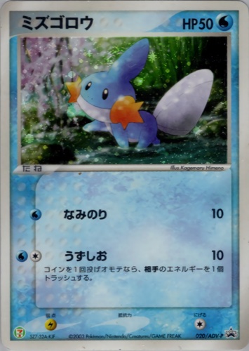 全23種類まとめ】歴代ミズゴロウのポケモンカード一覧【ポケカ図鑑