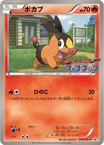 ポカブ（ポケモンカードゲームBW ワークブック）
