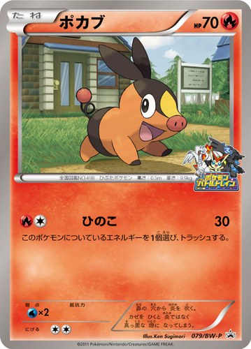 ポカブ（JR北海道ポケモン調査隊2011）