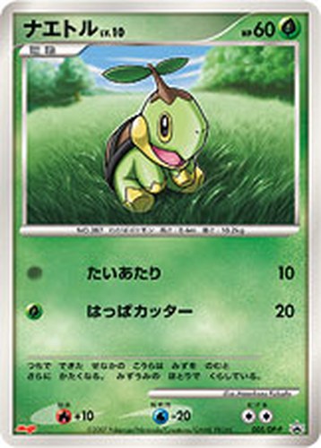 ナエトル（明治製菓 ポケモンチョコスナック 第6弾 おまけカード）