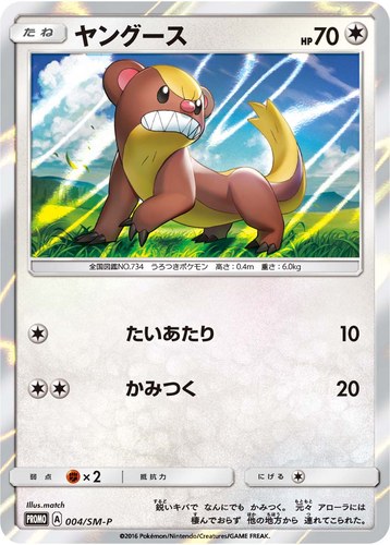 ヤングース（ポケモンカードゲーム サン&ムーン スペシャルセット ヤングース）