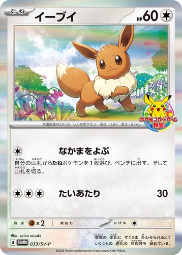 イーブイ（ポケモンカードゲーム教室）