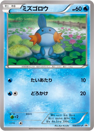 ミズゴロウ（コンセプトパック マグマ団VSアクア団 ダブルクライシス 発売記念キャンペーン）
